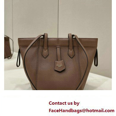 Fendi Origami Mini bag Brown leather that can be transformed 2024