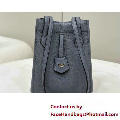 Fendi Origami Mini bag Gray leather that can be transformed 2024