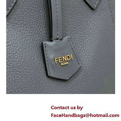 Fendi Origami Mini bag Gray leather that can be transformed 2024