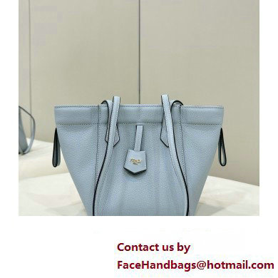 Fendi Origami Mini bag Light Blue leather that can be transformed 2024