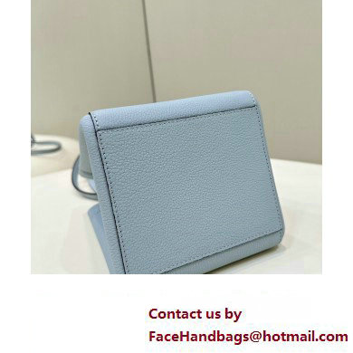 Fendi Origami Mini bag Light Blue leather that can be transformed 2024