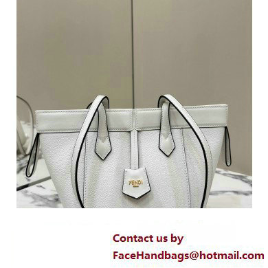 Fendi Origami Mini bag White leather that can be transformed 2024