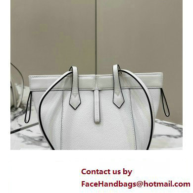 Fendi Origami Mini bag White leather that can be transformed 2024