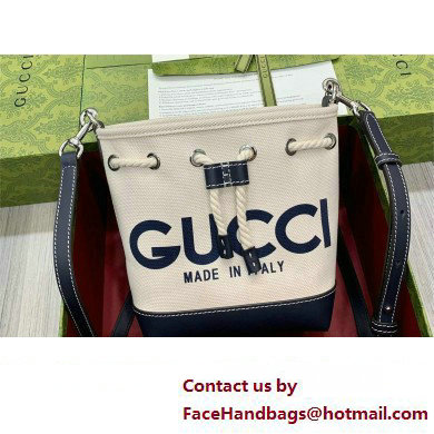 GUCCI Mini shoulder bag with Gucci print 777166 BLACK 2024 - Click Image to Close