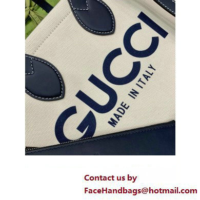 GUCCI Mini tote bag with Gucci print 772144 BLACK 2024