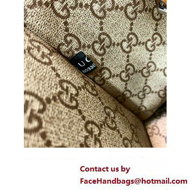 GUCCI Mini tote bag with Gucci print 772144 BROWN 2024