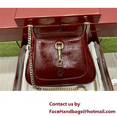 Gucci Jackie Notte mini bag 782889 BURGUNDY 2024