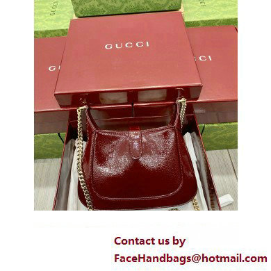 Gucci Jackie Notte mini bag 782889 BURGUNDY 2024