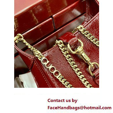 Gucci Jackie Notte mini bag 782889 BURGUNDY 2024