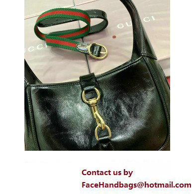 Gucci Jackie small shoulder bag 782849 IN BLACK patent leather 2024