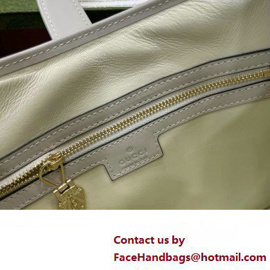 Gucci Jackie small shoulder bag 782849 IN white leather 2024