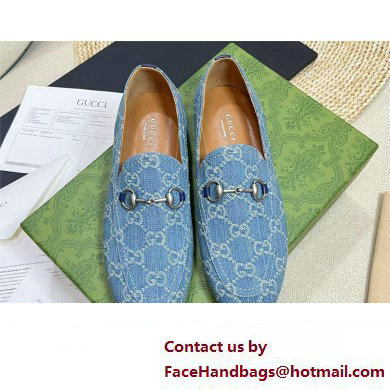 Gucci Princetown GG Monogram Denim Loafers 2024 - Click Image to Close