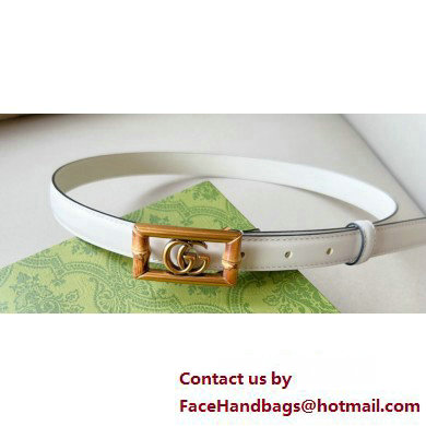 Gucci Width 2cm Belt with Double G buckle and bamboo 768464 03 2024