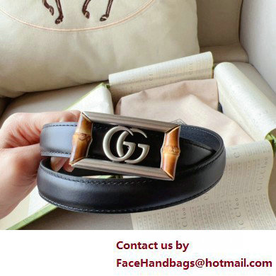 Gucci Width 2cm Belt with Double G buckle and bamboo 768464 04 2024