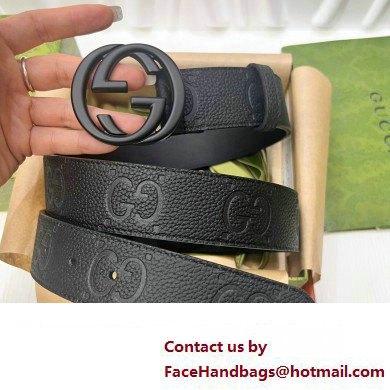 Gucci Width 4cm Interlocking G belt 01 2024