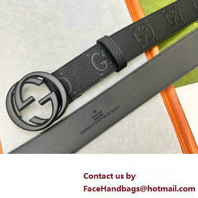 Gucci Width 4cm Interlocking G belt 01 2024