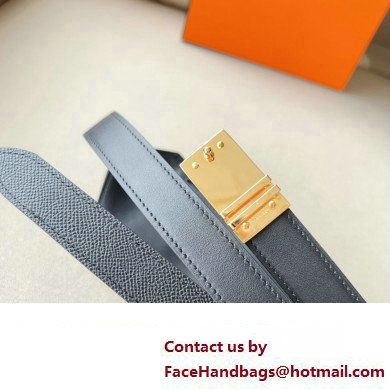 Hermes Elan Pocket 24 belt Black/Gold