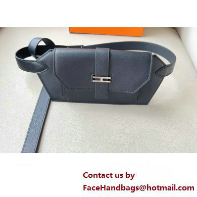 Hermes Elan Pocket 24 belt Black/Silver