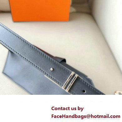 Hermes Elan Pocket 24 belt Black/Silver