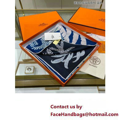 Hermes scarf 90x90cm in silk twill Top Quality 118 2024