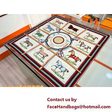 Hermes scarf 90x90cm in silk twill Top Quality 130 2024 - Click Image to Close