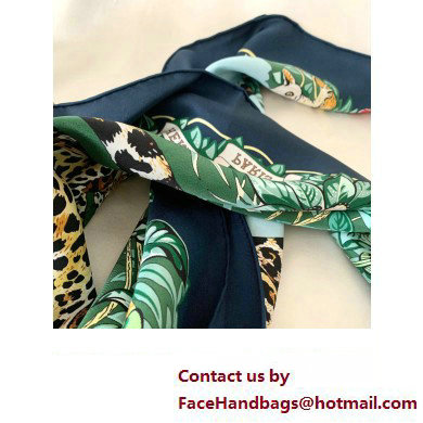 Hermes scarf 90x90cm in silk twill Top Quality 131 2024