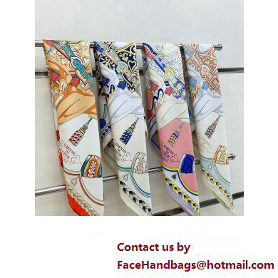 Hermes scarf 90x90cm in silk twill Top Quality 145 2024