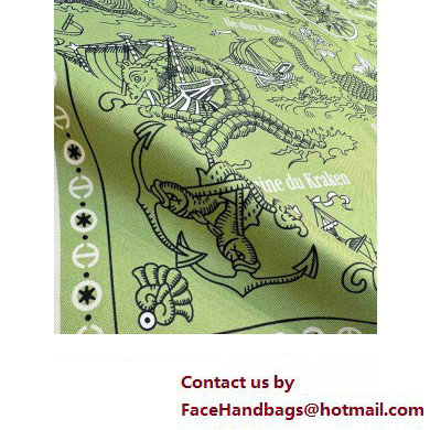 Hermes scarf 90x90cm in silk twill Top Quality 77 2024