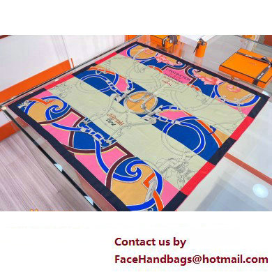 Hermes scarf 90x90cm in silk twill Top Quality 85 2024 - Click Image to Close