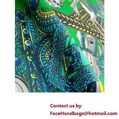 Hermes scarf 90x90cm in silk twill Top Quality 98 2024