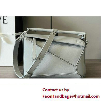 LOEWE Small Puzzle bag in in classic calfskin gray 2024