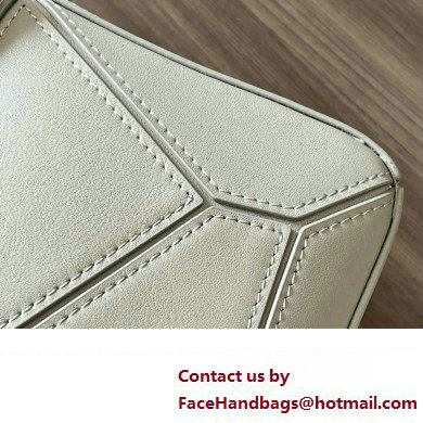 LOEWE Small Puzzle bag in in classic calfskin gray 2024