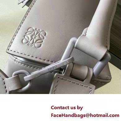 LOEWE Small Puzzle bag in satin calfskin lavender 2024