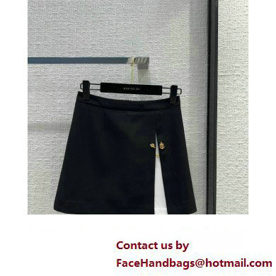 LOUIS VUITTON Graphic Box Pleat Mini Skirt 1AFMND 2024