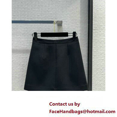 LOUIS VUITTON Graphic Box Pleat Mini Skirt 1AFMND 2024