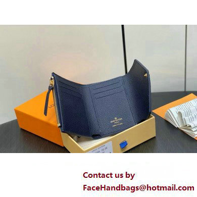 LOUIS VUITTON Victorine Wallet M41938 navy blue 2024