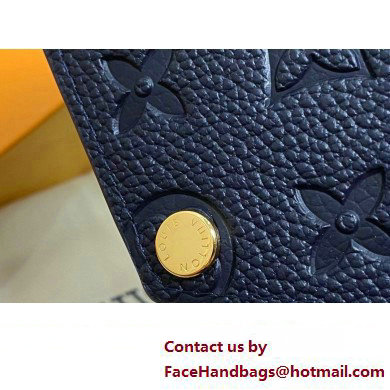 LOUIS VUITTON Victorine Wallet M41938 navy blue 2024