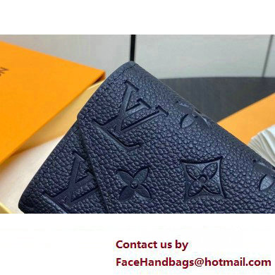 LOUIS VUITTON Victorine Wallet M41938 navy blue 2024