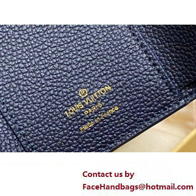 LOUIS VUITTON Victorine Wallet M41938 navy blue 2024