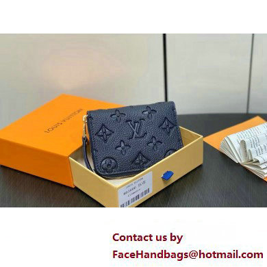 LOUIS VUITTON Zippy Coin Purse M83606 navy blue 2024