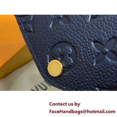 LOUIS VUITTON sarah Wallet M81049 navy blue 2024