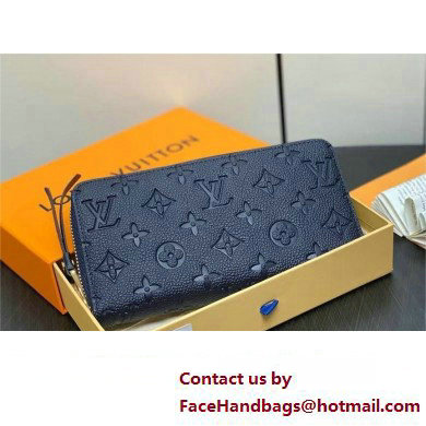 LOUIS VUITTON zippy Wallet M61864 navy blue 2024 - Click Image to Close