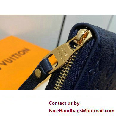 LOUIS VUITTON zippy Wallet M61864 navy blue 2024