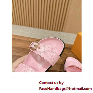 Louis Vuitton Bom Dia Flat Comfort Mule1ACKIR pink 2024