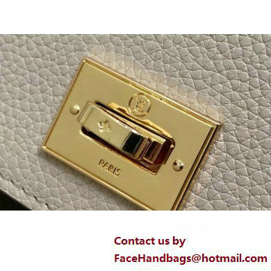 Louis Vuitton Calf leather and Monogram canvas Victorine On My Side Wallet M82398 Greige 2024