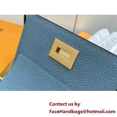 Louis Vuitton Calf leather and Monogram canvas Victorine On My Side Wallet M82398 Greige 2024