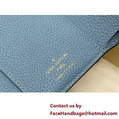 Louis Vuitton Calf leather and Monogram canvas Victorine On My Side Wallet M82398 Greige 2024