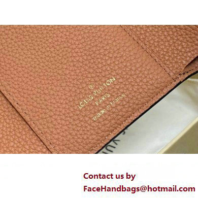 Louis Vuitton Calf leather and Monogram canvas Victorine On My Side Wallet M82640 Black 2024