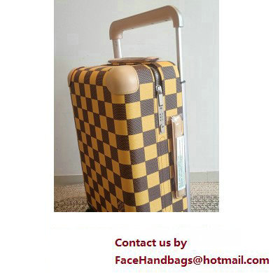 Louis Vuitton Damier Pop canvas Horizon 55 Luggage Bag N40566 Yellow 2024