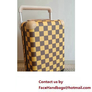 Louis Vuitton Damier Pop canvas Horizon 55 Luggage Bag N40566 Yellow 2024